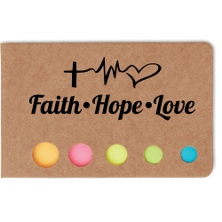 Notite adezive, faith, Hope, Love